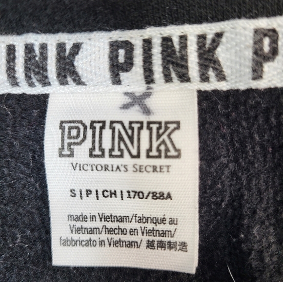 Victoria's Secret PINK Black Sweater - Picture 3 of 3